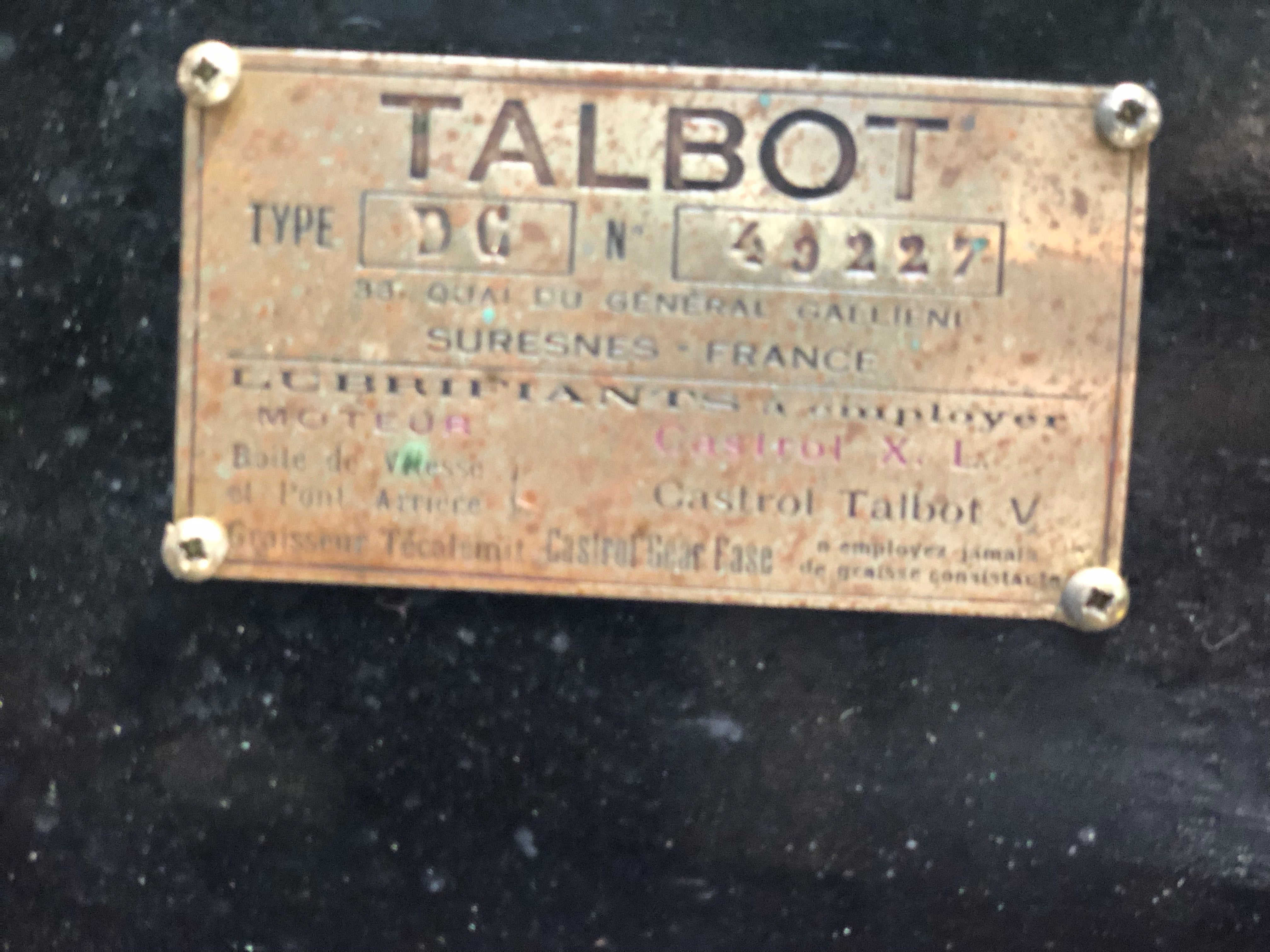 Talbot DC10 Sport Saoutchik