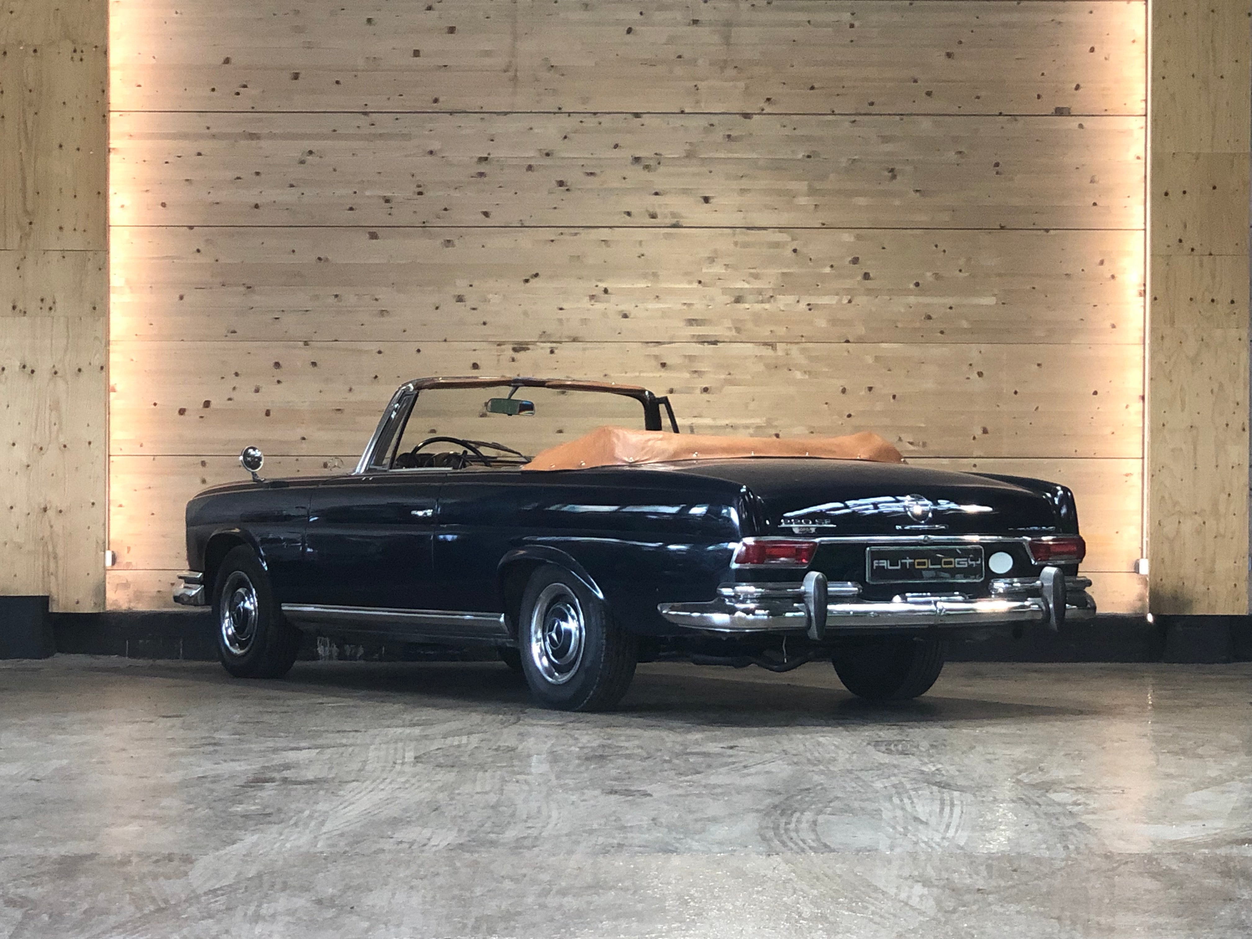 Mercedes 220 SE Cabriolet BVA 1ère main!