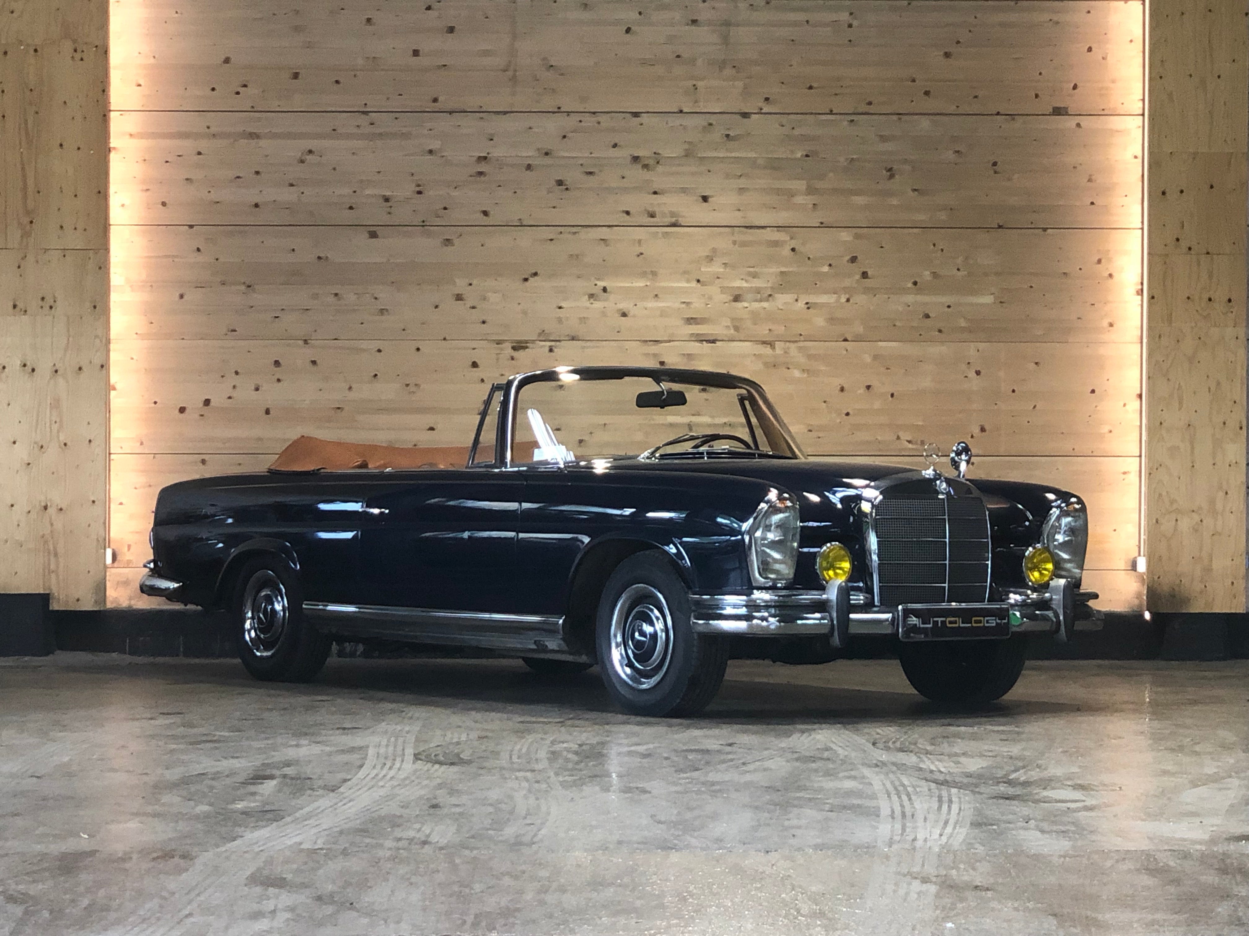 Mercedes 220 SE Cabriolet BVA 1ère main!