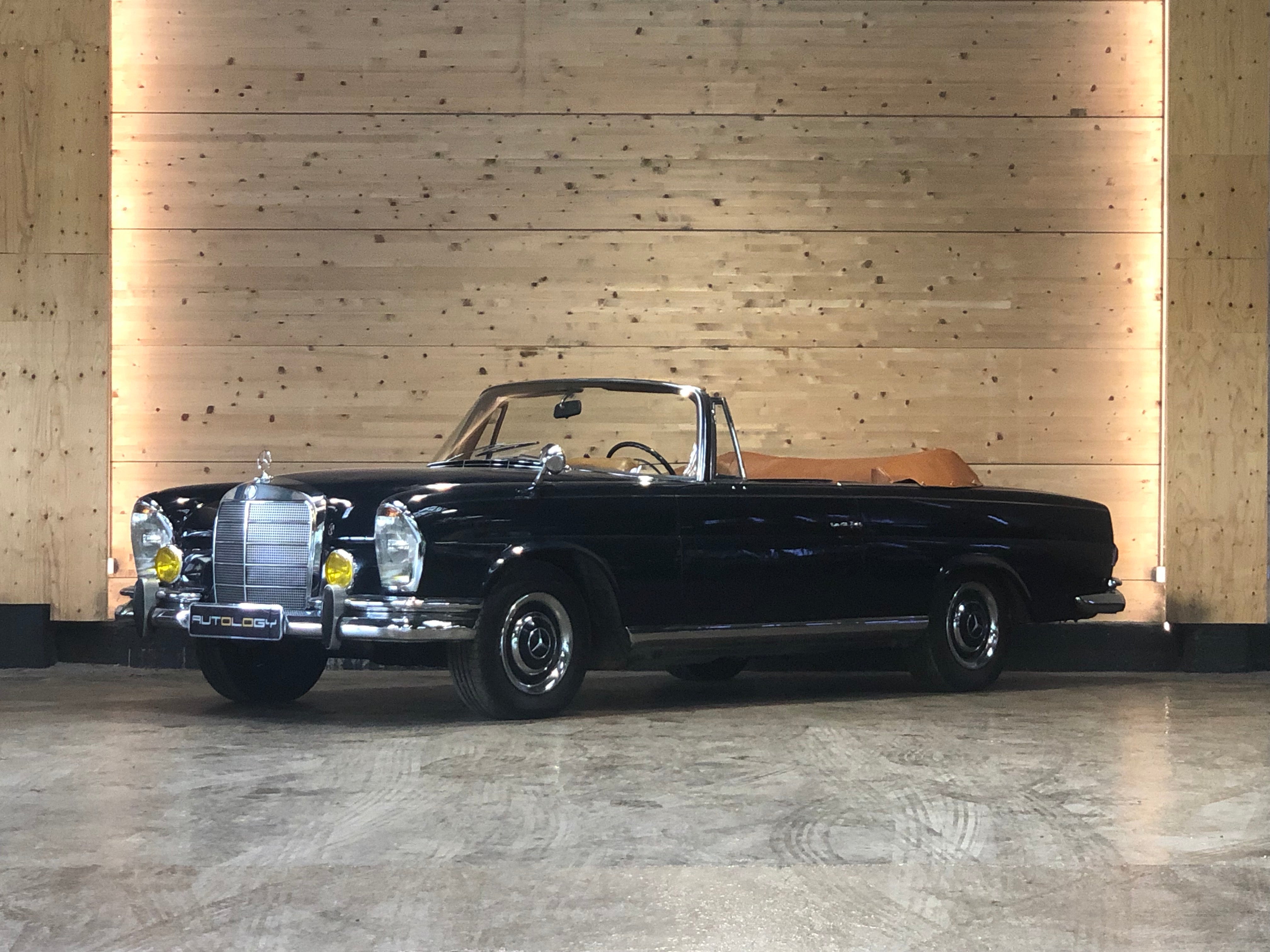 Mercedes 220 SE Cabriolet BVA 1ère main!