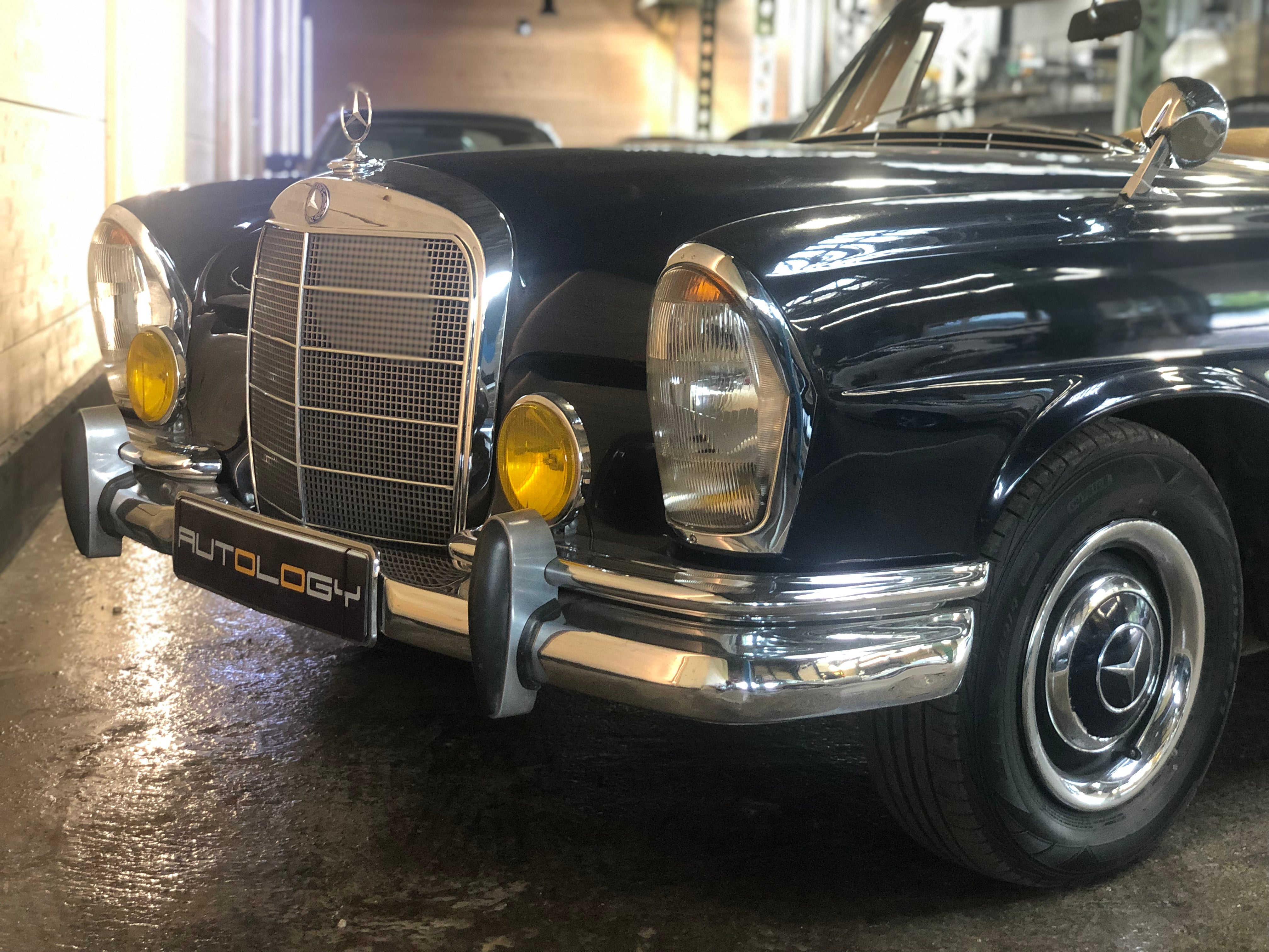 Mercedes 220 SE Cabriolet BVA 1ère main!